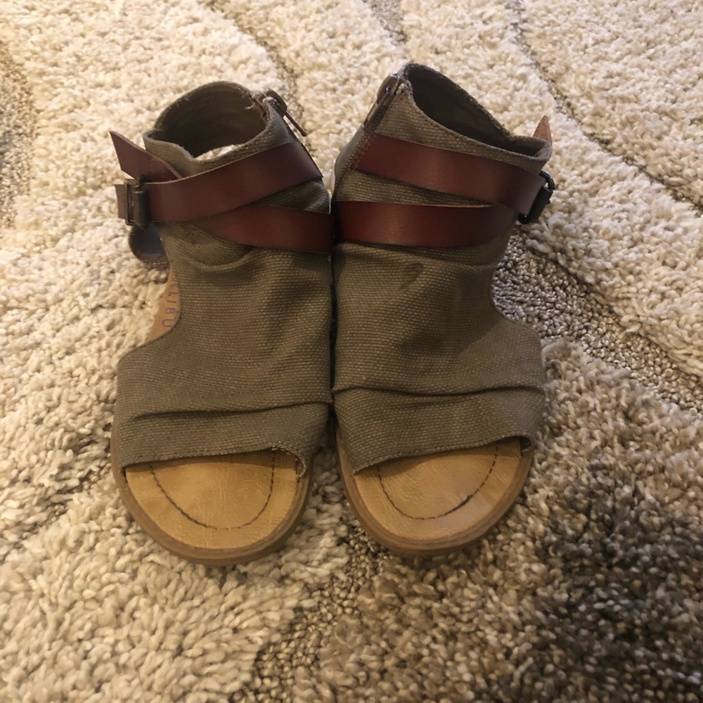 Gladiator bootie sandals